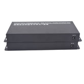 Multifuctional POTS RJ11 Telephone Phone and 4 Independent Gigabit Ethernet Over a Fiber Optic Converter Extender,SC fiber interface,Singlemode 20Km and Multimode 500m